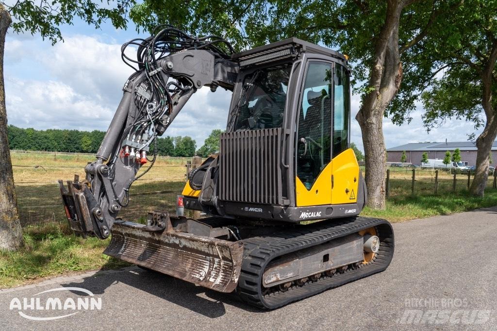 Mecalac 8 MCR Crawler excavators