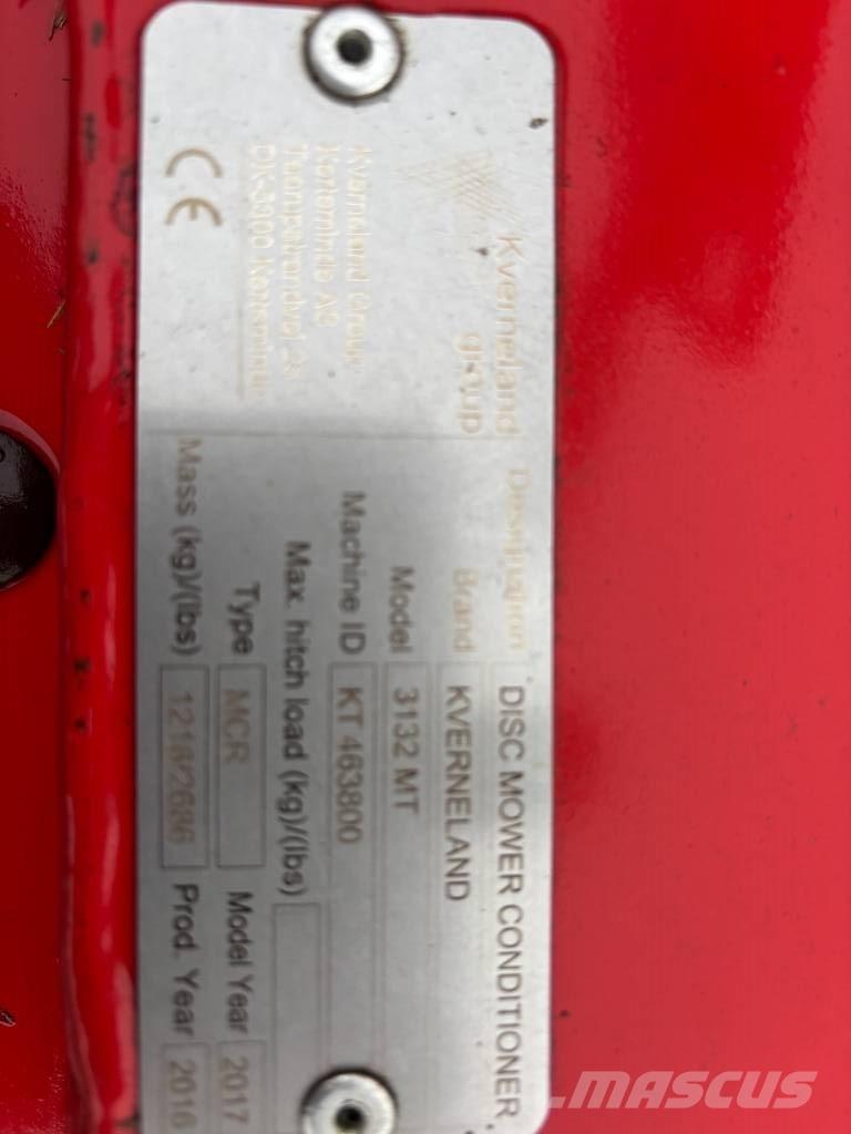 Kverneland 3132 MT Mower-conditioners