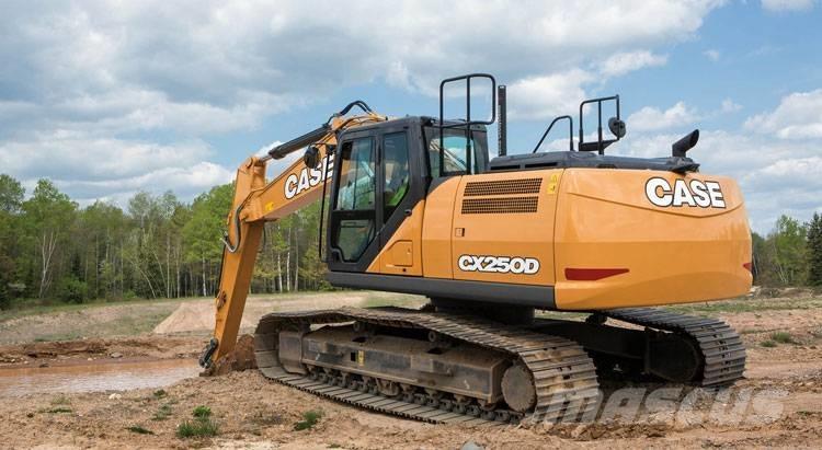 CASE CX 250 D Crawler excavators