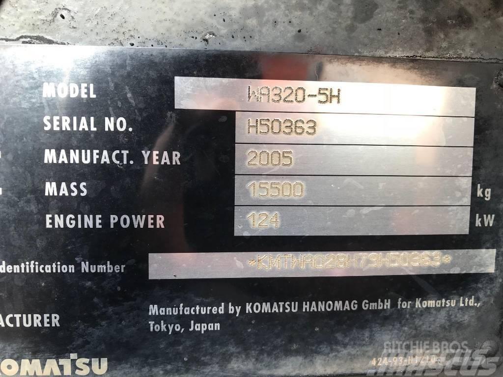 Komatsu WA320-5H Wheel loaders
