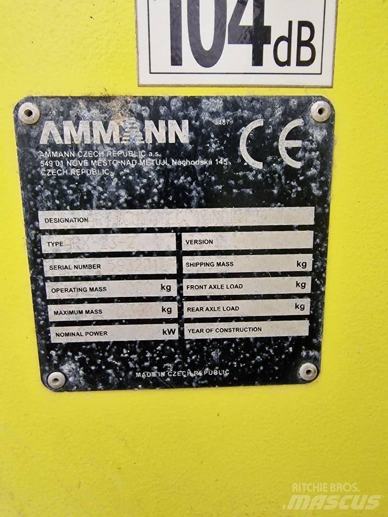 Ammann ARX 23-2 Twin drum rollers