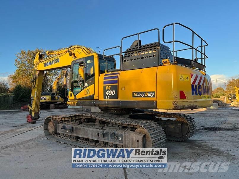 Komatsu PC 490 LC-11 Crawler excavators