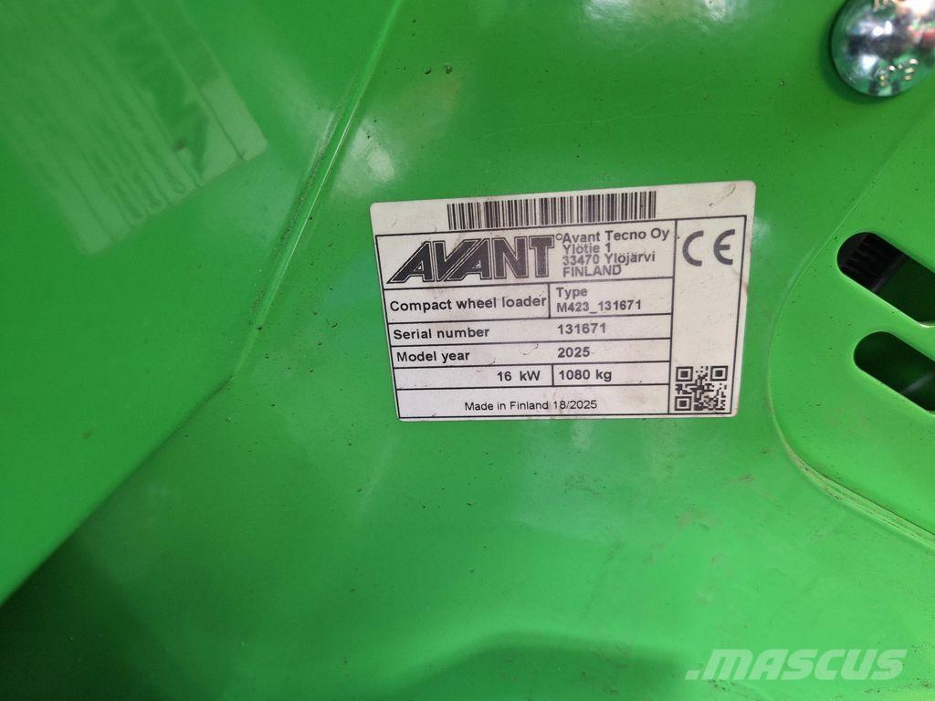 Avant 423 TDL Special excavators