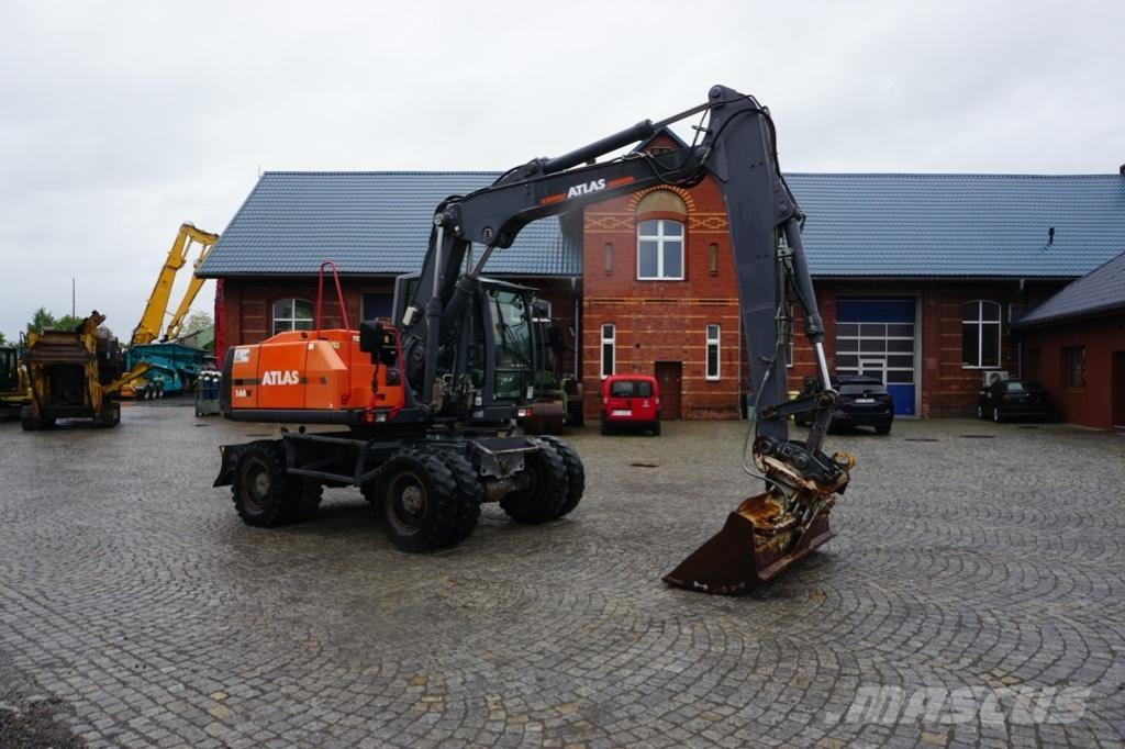 Atlas 160 W Wheeled excavators