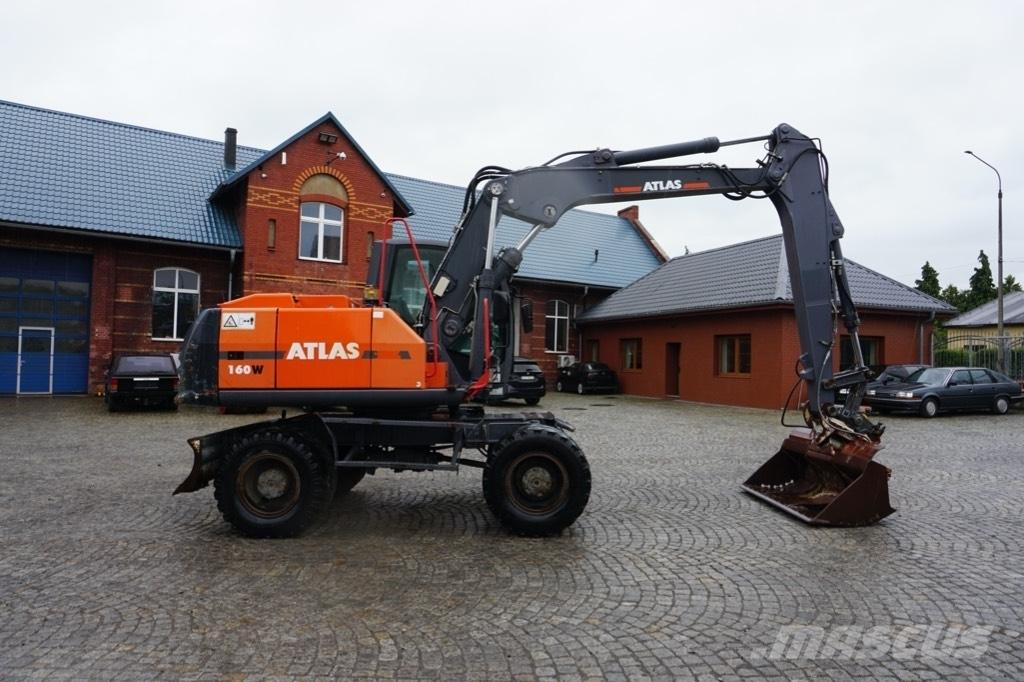 Atlas 160 W Wheeled excavators