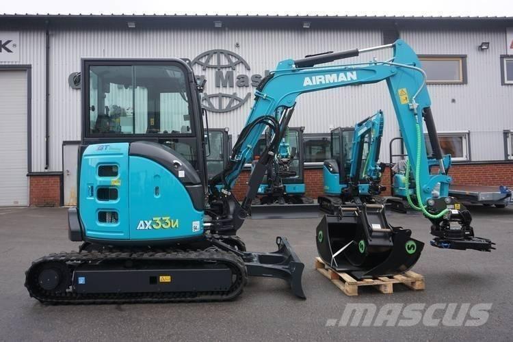 Airman AX 33 U Mini excavators < 7t (Mini diggers)