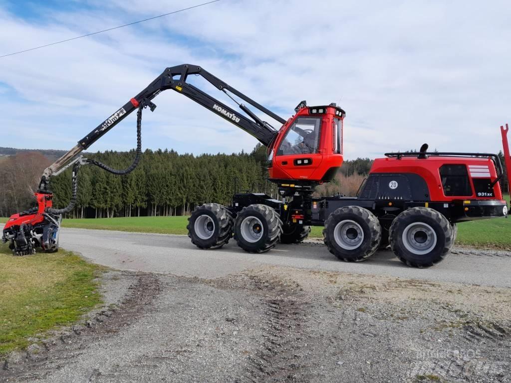 Komatsu 931xc Harvesters