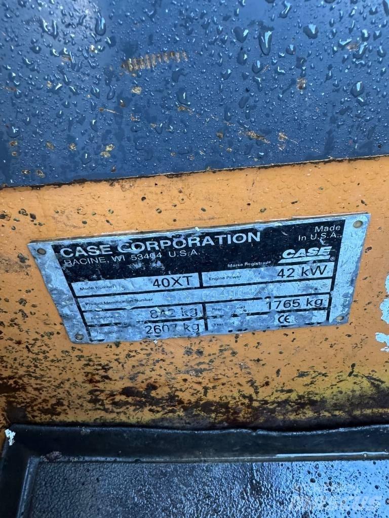 CASE 40 XT Skid steer loaders