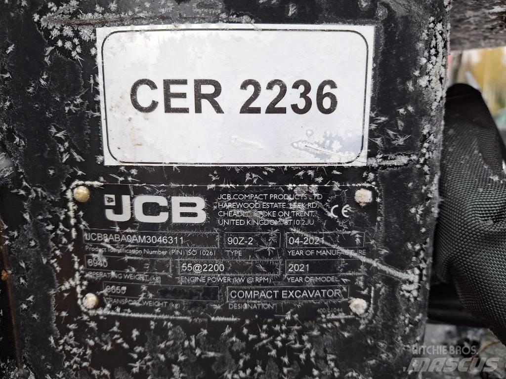JCB 90 Z-2 Midi excavators  7t - 12t