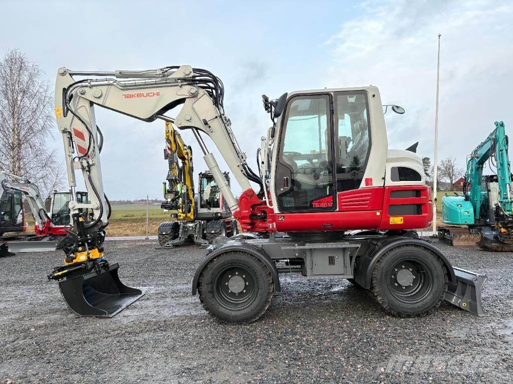 Takeuchi TB395W Wheeled excavators
