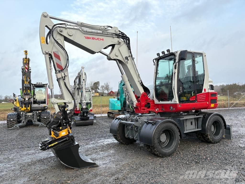 Takeuchi TB395W Wheeled excavators