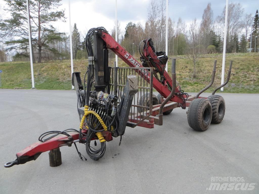 Patu 202T + 8 tn kärry Forest trailers