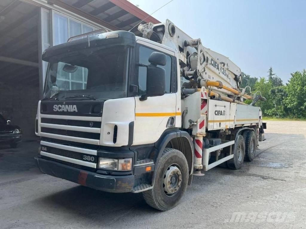 Scania P 114-380 Concrete pump trucks