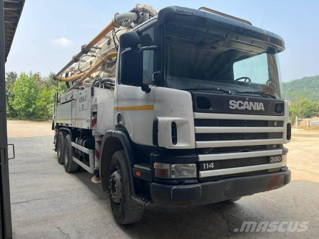 Scania P 114-380 Concrete pump trucks