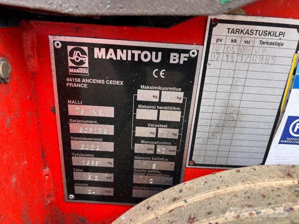 Manitou 78 XE Scissor lifts