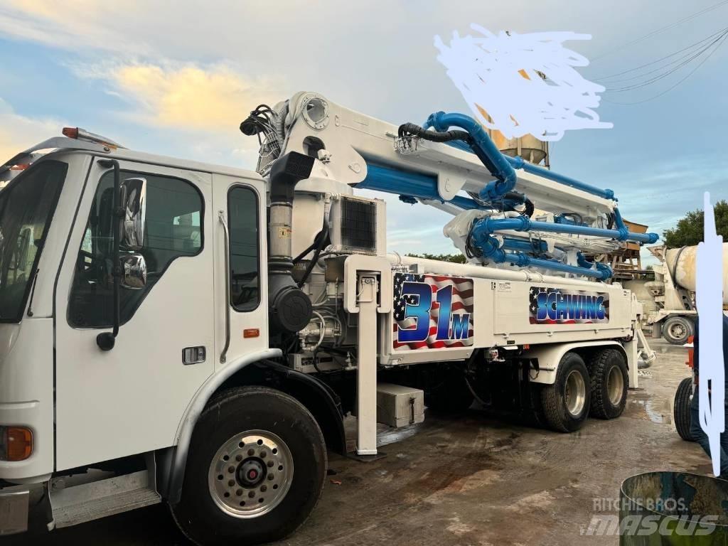 Schwing 31 z Concrete pump trucks