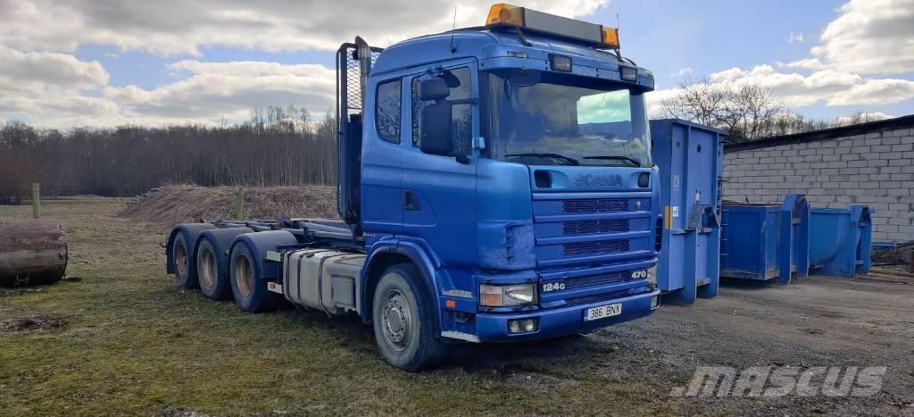 Scania R 124 GB6X4NA Tipper trucks