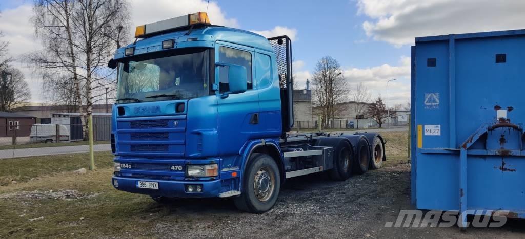 Scania R 124 GB6X4NA Tipper trucks
