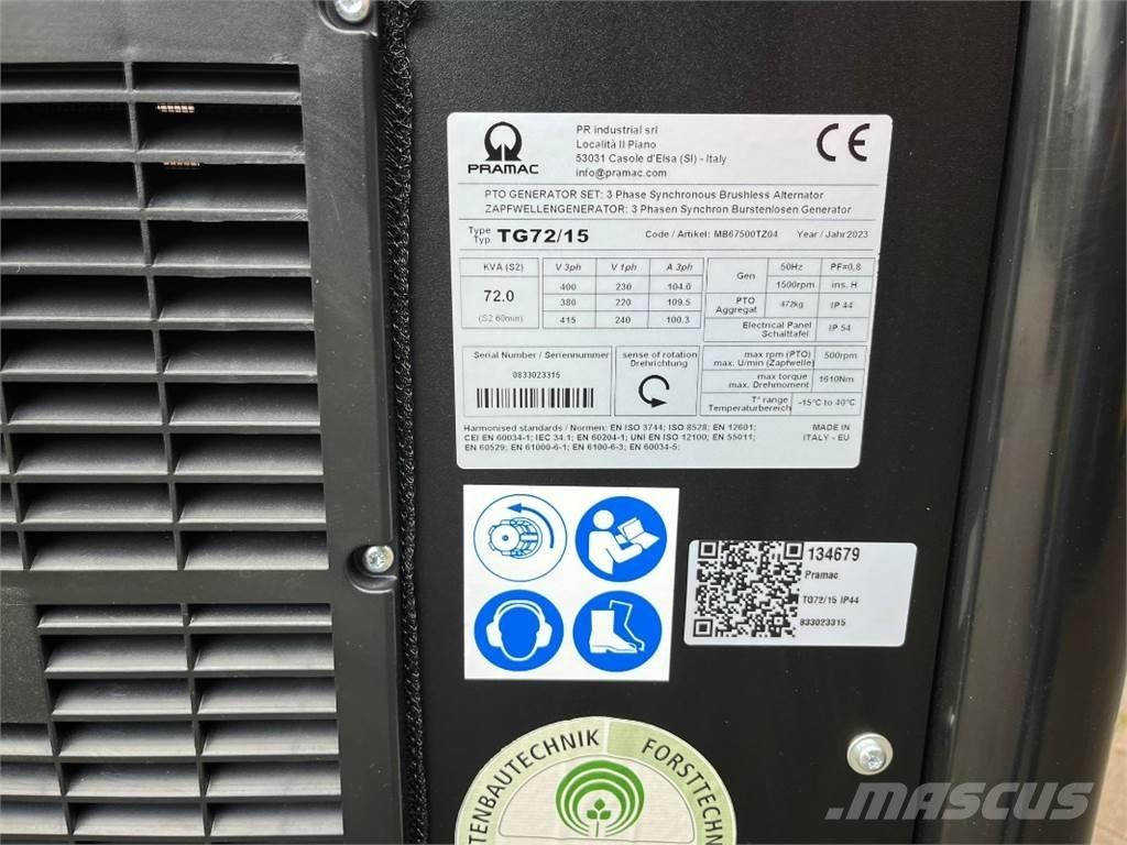 Pramac TG72/15 Other Generators