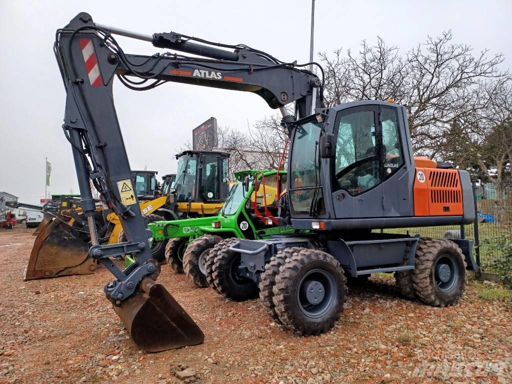 Atlas 150 W Wheeled excavators