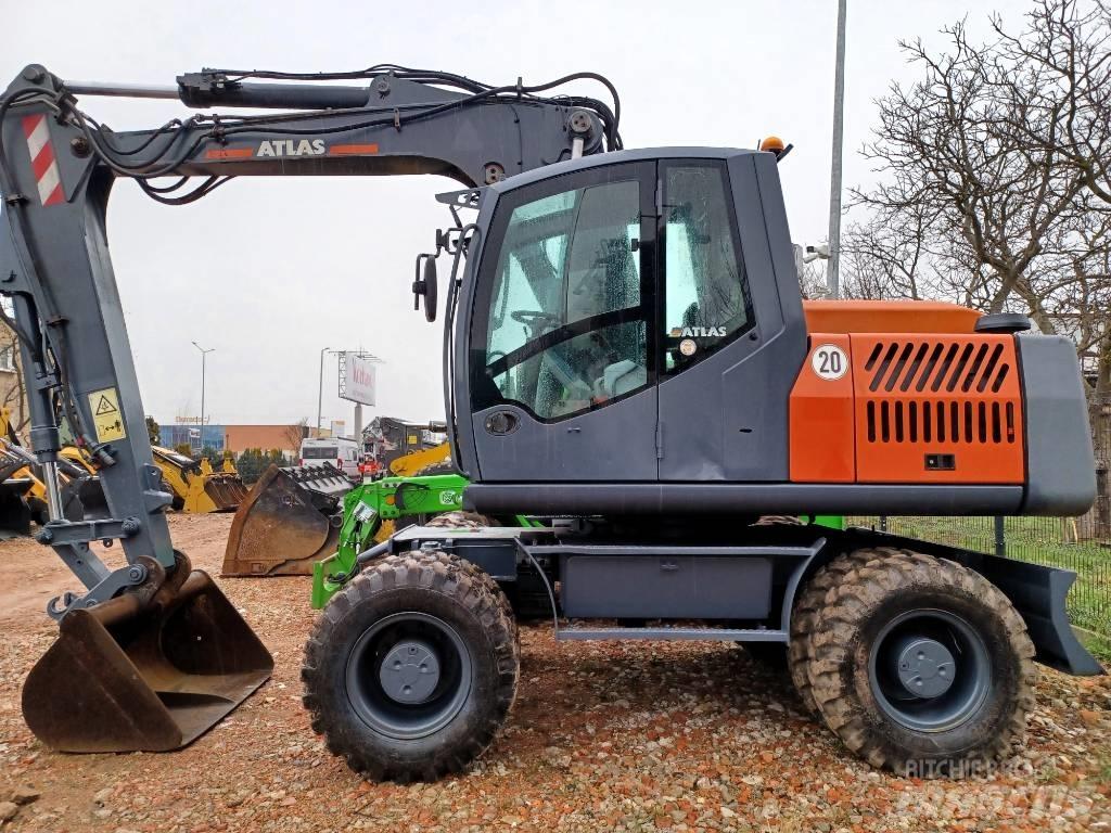 Atlas 150 W Wheeled excavators
