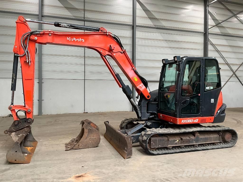 Kubota KX 080-4 A Midi excavators  7t - 12t