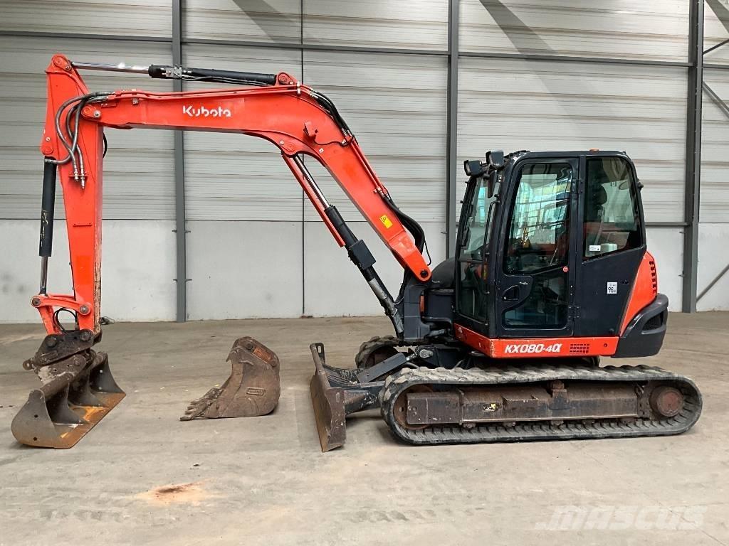 Kubota KX 080-4 A Midi excavators  7t - 12t