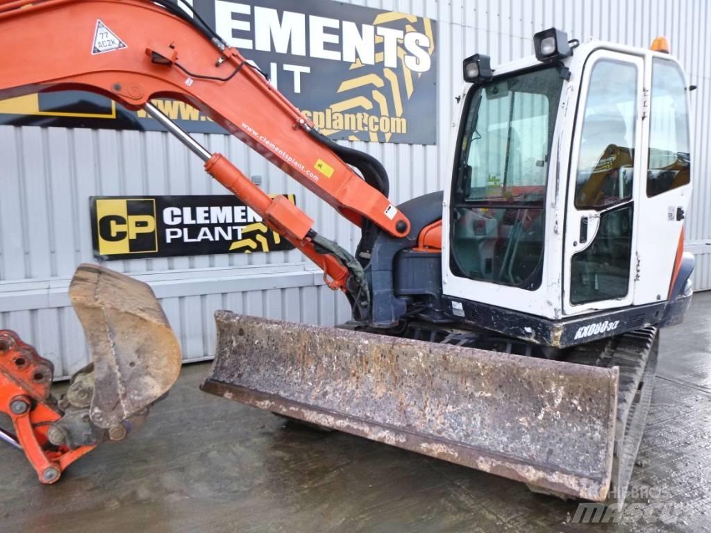 Kubota KX 080-3 A Midi excavators  7t - 12t