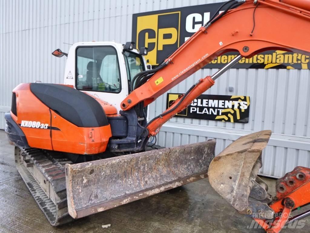 Kubota KX 080-3 A Midi excavators  7t - 12t