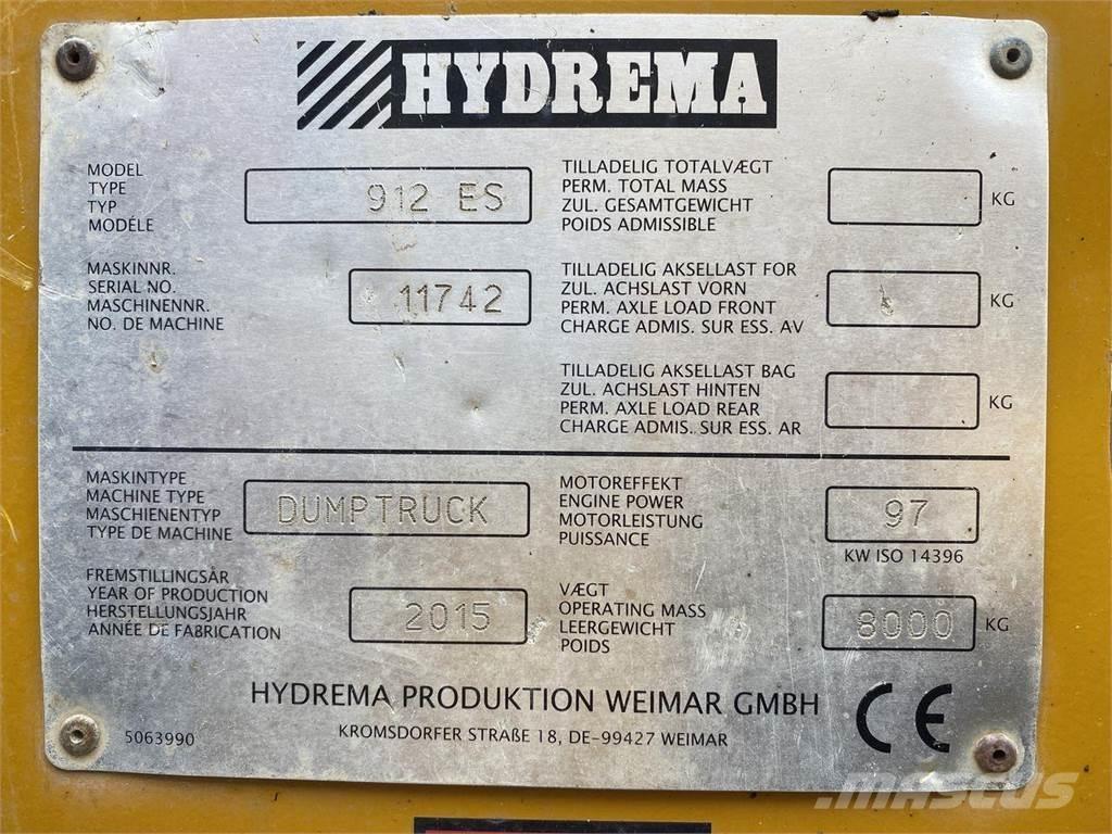 Hydrema 912ES Site dumpers