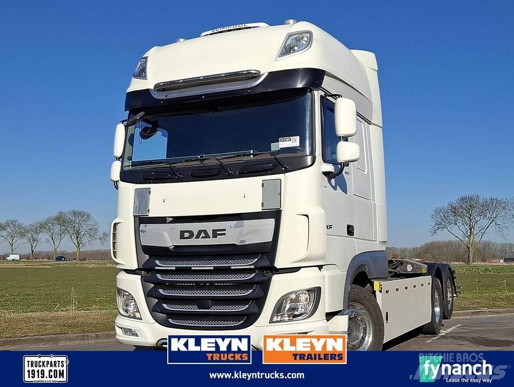 DAF XF 480 FAN Hook lift trucks