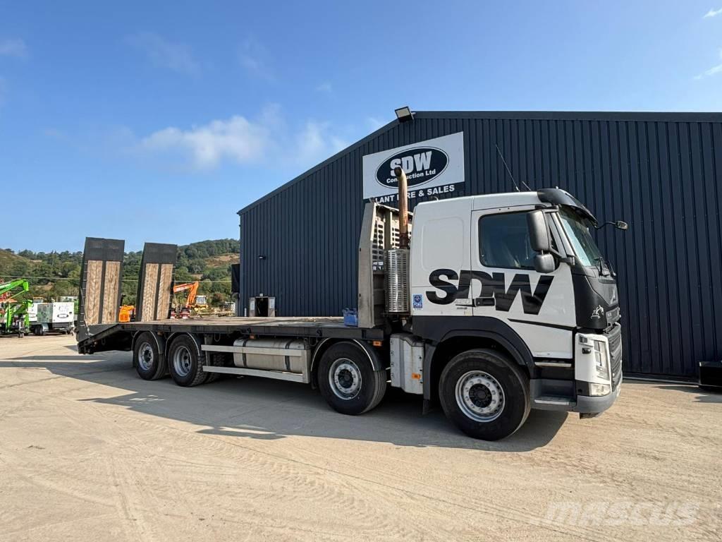 Volvo FM 420 Beavertail Flatbed / winch trucks