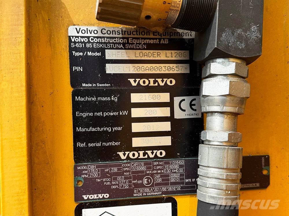 Volvo L 120 G Wheel loaders