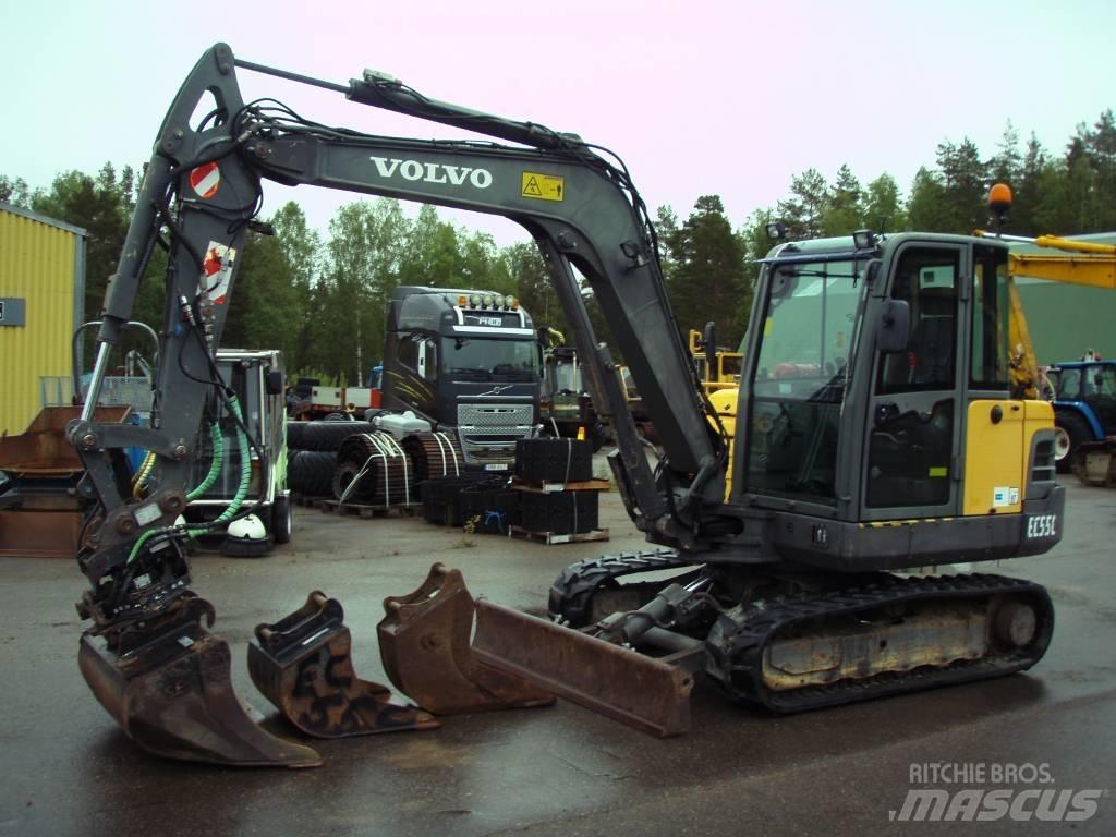 Volvo EC 55 C Mini excavators < 7t (Mini diggers)