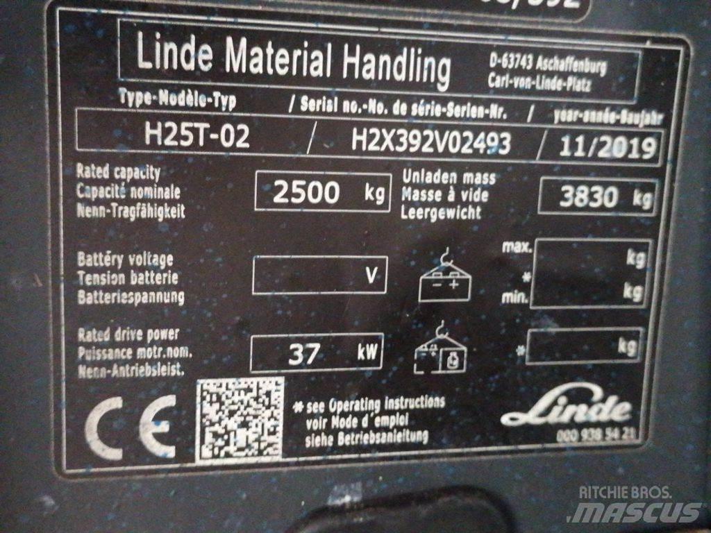 Linde H25T-02 Electric forklift trucks