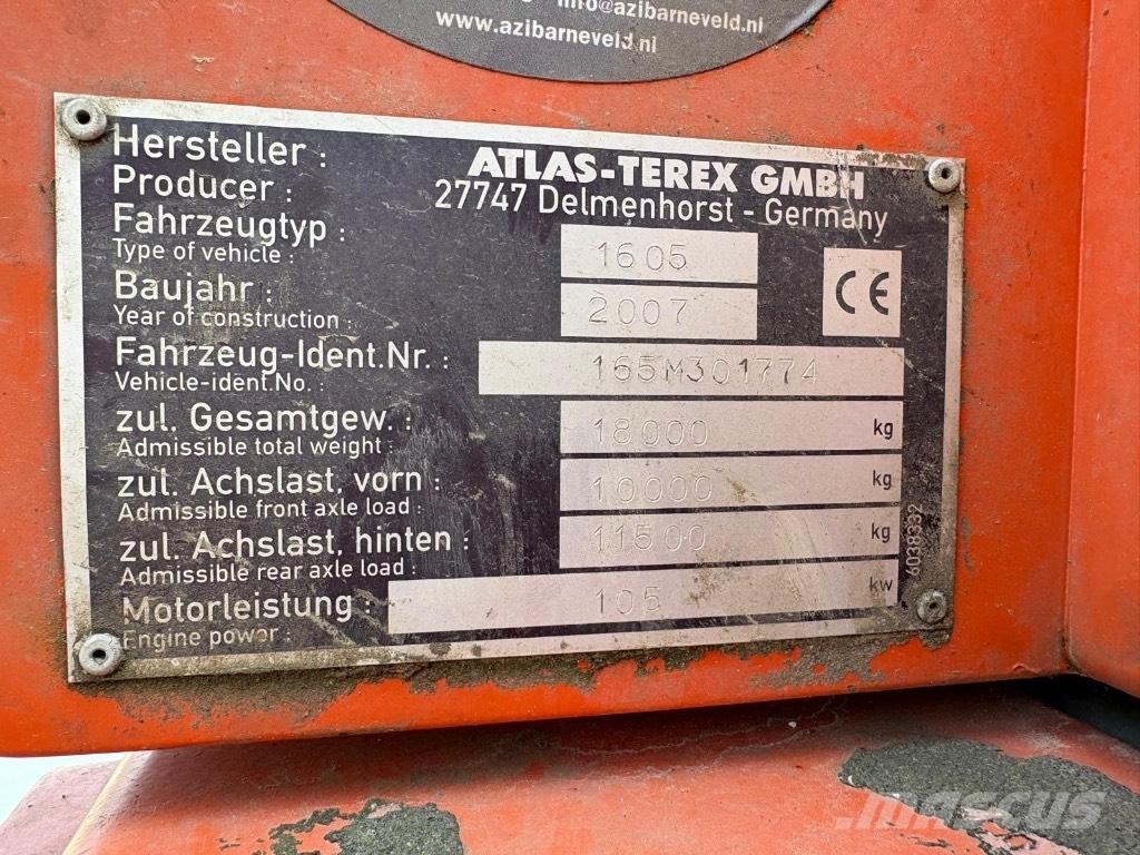 Atlas 1605 M Wheeled excavators