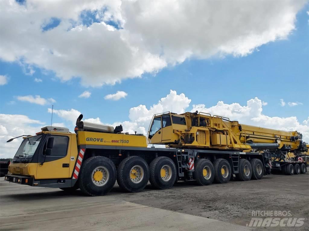 Grove GMK 7550 All terrain cranes