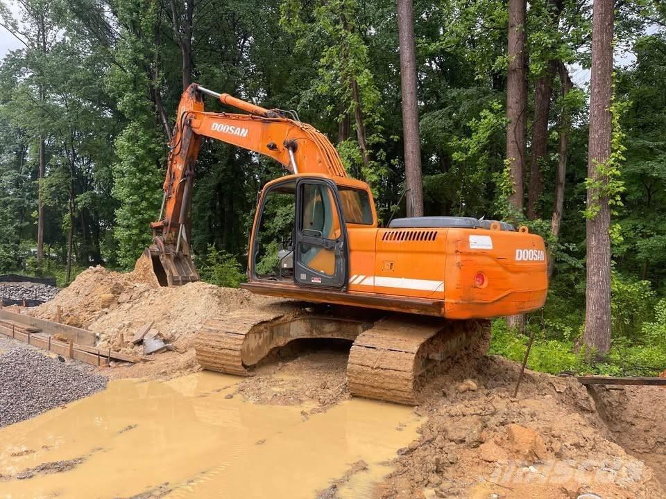 Doosan DX 255 LC Crawler excavators