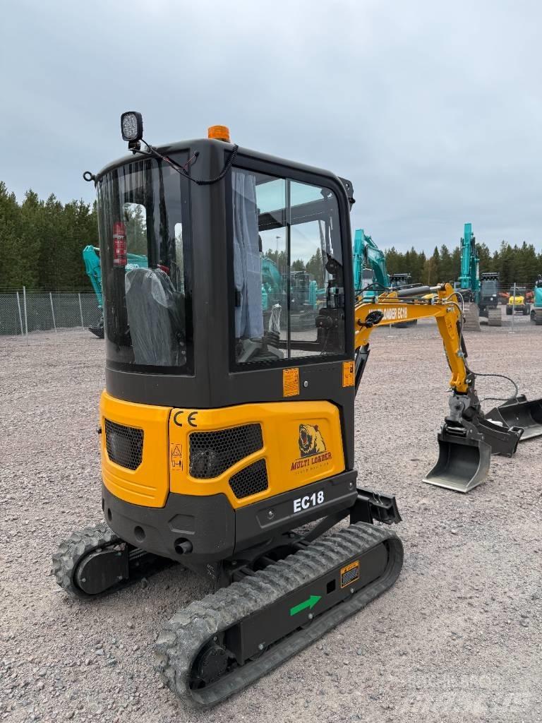 Multiloader EC 18 Mini excavators < 7t (Mini diggers)
