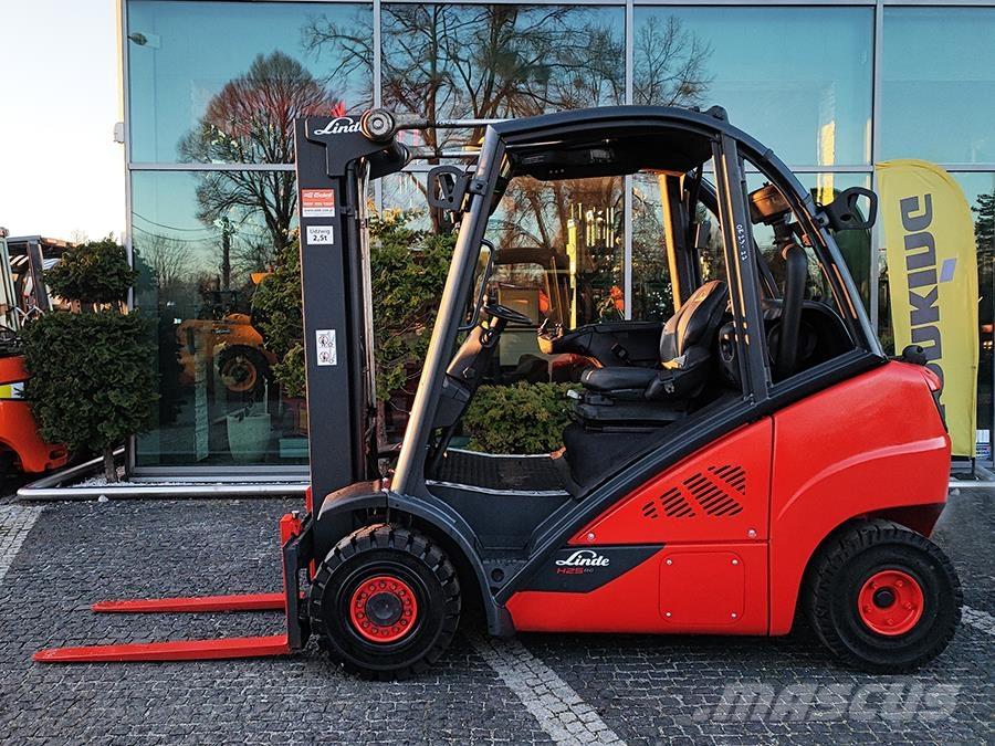 Linde H25T-02 LPG trucks