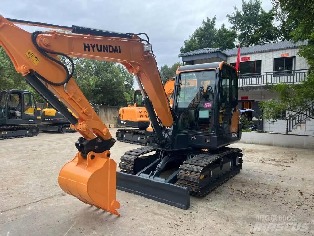 Hyundai 60vs Mini excavators < 7t (Mini diggers)