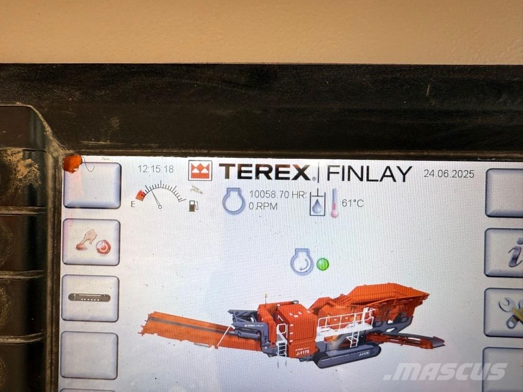 Terex Finlay J 1175 Mobile crushers