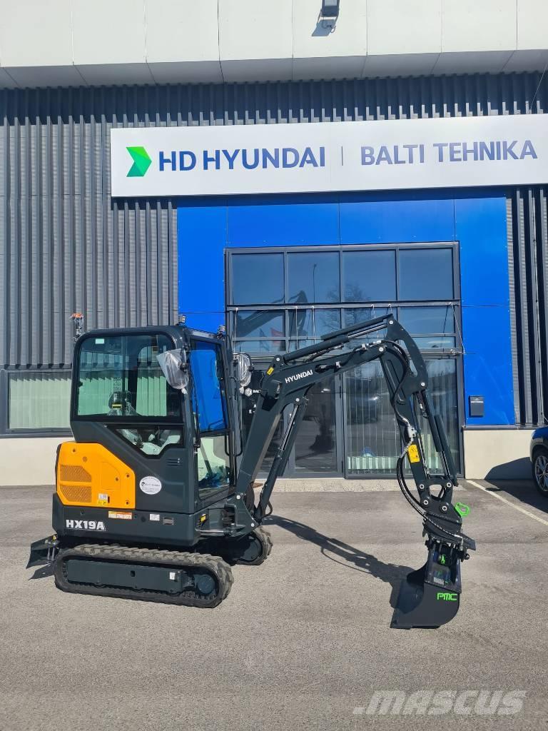 Hyundai HX 19 A Mini excavators < 7t (Mini diggers)