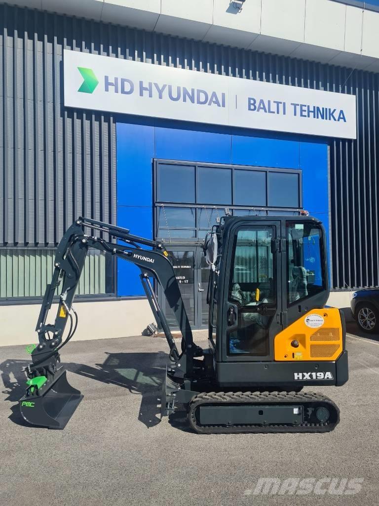 Hyundai HX 19 A Mini excavators < 7t (Mini diggers)