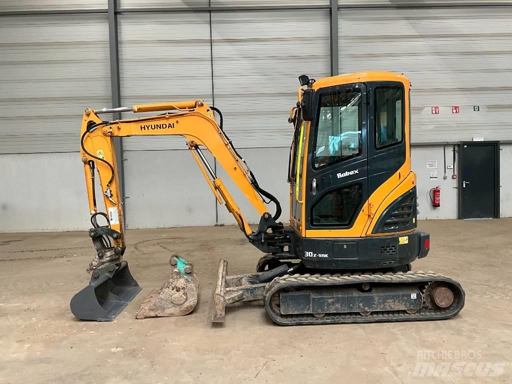 Hyundai 30 Z-9 Mini excavators < 7t (Mini diggers)