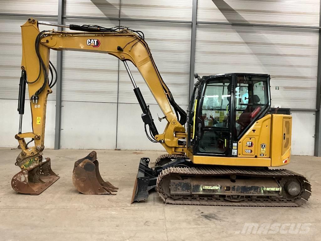 CAT 308 CR Midi excavators  7t - 12t