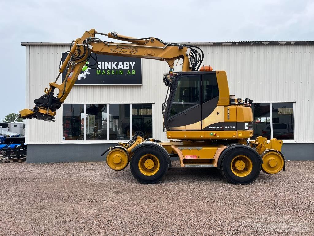 Hydrema M1600C RAIL Wheeled excavators