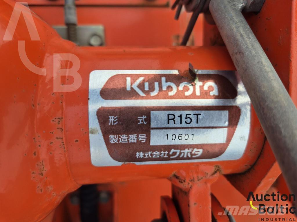 Kubota R 15T Power harrows and rototillers
