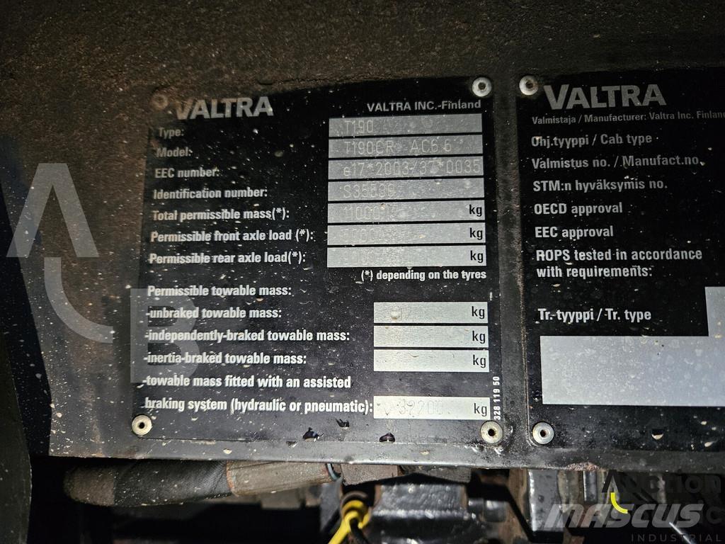 Valtra T190 Tractors