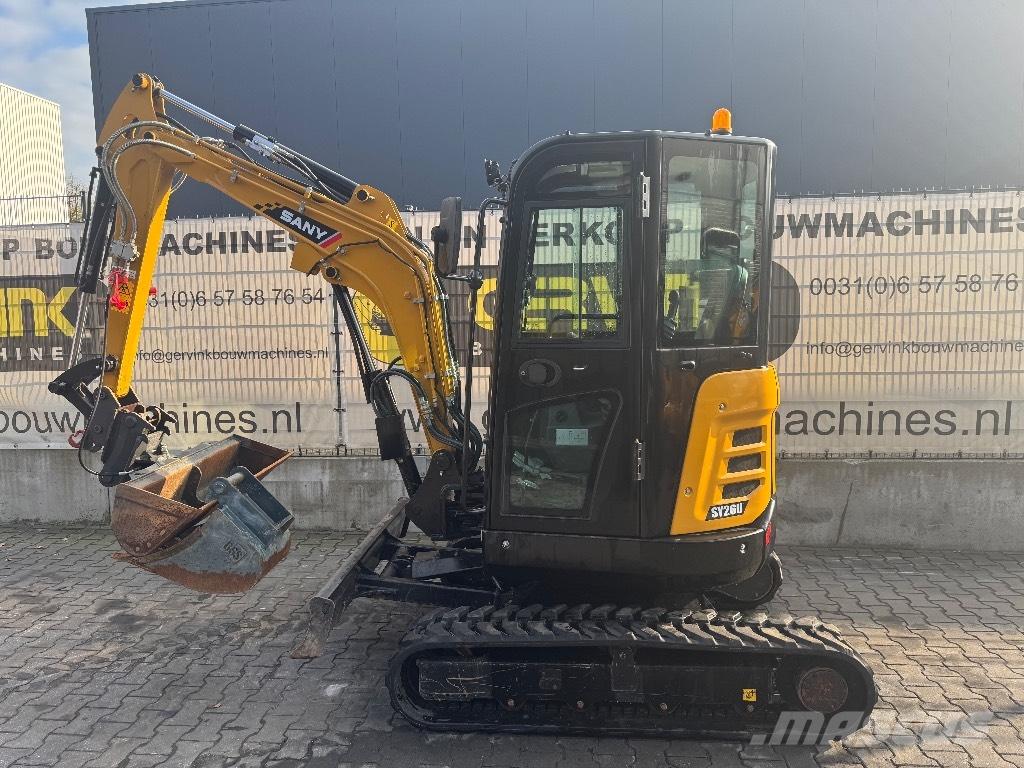 Sany SY 26 U Mini excavators < 7t (Mini diggers)